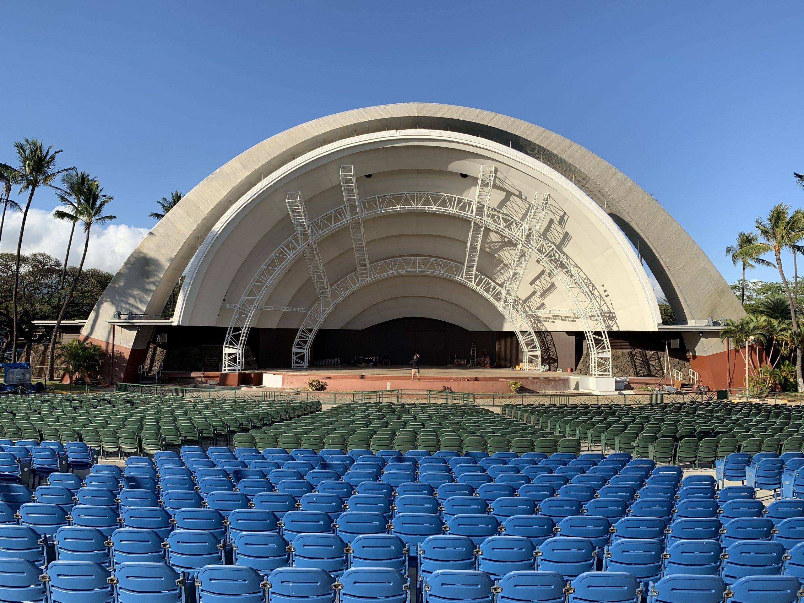 Total Structures delivers custom structure for the Waikiki shell on